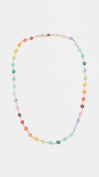 Roxanne Assoulin + Rainbow Daisy Necklace