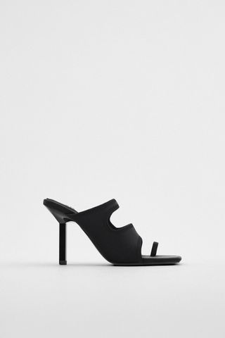 Zara + Heeled Neoprene Sandals