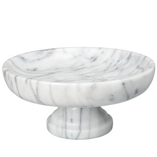 Creative Home + Natural Marble Fruit Bowl