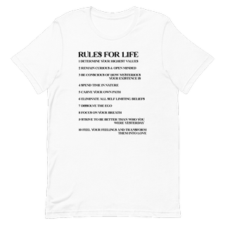 Nunca Cansado + Rules for Life T-Shirt