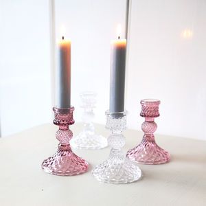 Clem & Co + Cut Glass Candlestick