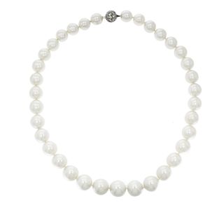 Cartier + South Sea Cultured Pearl Necklace