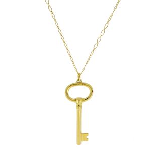 Tiffany & Co. + Yellow Gold Key Pendant