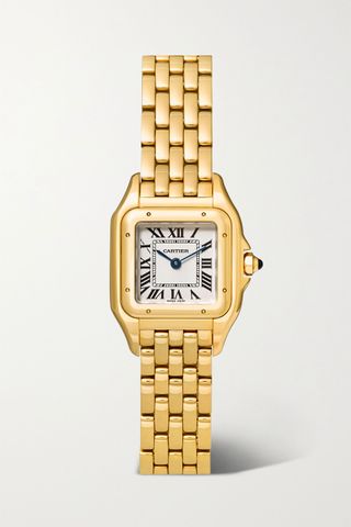 Cartier + Panthère De Cartier Small 22mm 18-Karat Gold Watch