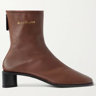 ACNE Studios + Leather Ankle Boots