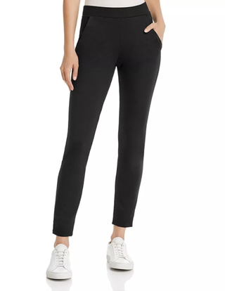 Hue + Ponte Slit-Hem Leggings