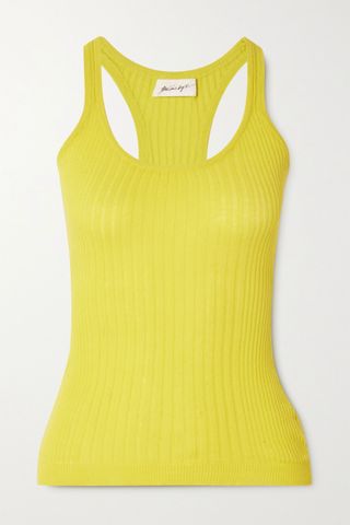 The Line by K + Edie Ribbed Cotton Tank