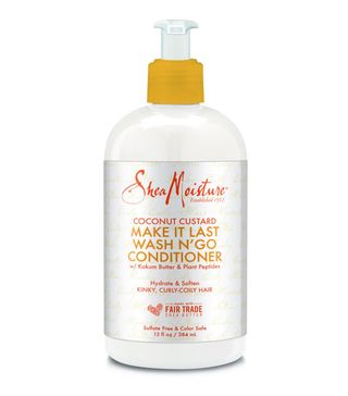 SheaMoisture + Wash 'N Go Conditioner With Coconut Milk and Kokum Butter for Curly Hair