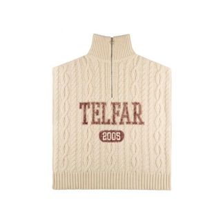 Telfar + Cable Knit Sideless Sweater