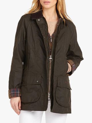 Barbour + Classic Beadnell Waxed Jacket