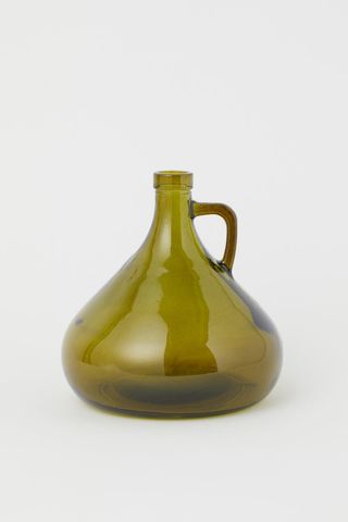 H&M Home + Glass Bottle Vase