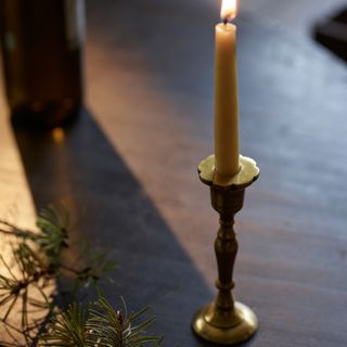 Rowen & Wren + Bingley Brass Candlestick from