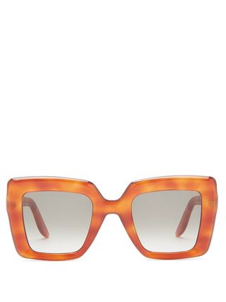 Lapima + Teresa Oversized Square Acetate Sunglasses