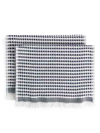 Arket + Fringed Waffle Guest Towels