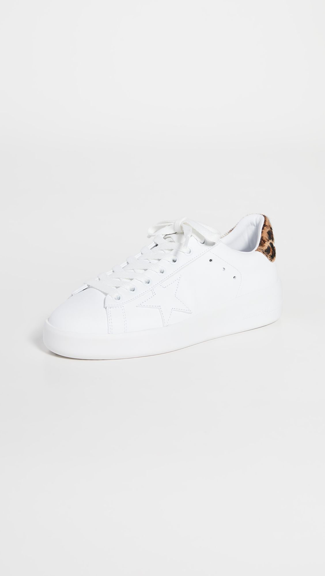 comfy white leather sneakers