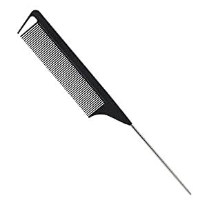 Flomeve + Carbon-Stainless Pintail Styling Comb