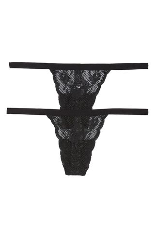 Cosabella + Never Say Never Skimpie 2-Pack G-String Thongs