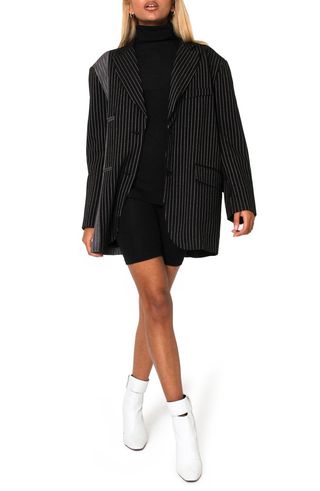 Absence of Colour + Ophie Oversize Pinstripe Blazer