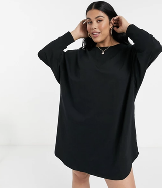ASOS + Oversized Sweatshirt Dress