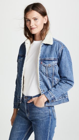 Levi's + Ex-Boyfriend Sherpa Trucker Jacket