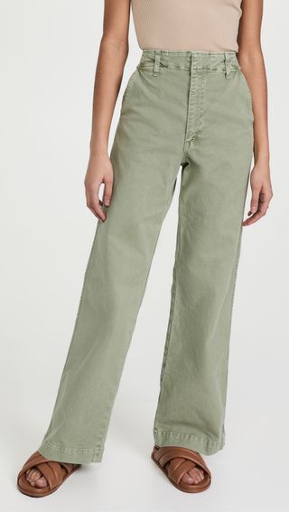 Amo + Claudette Wide Leg Chinos