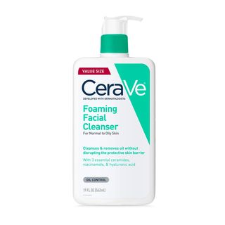 CeraVe + Foaming Facial Cleanser