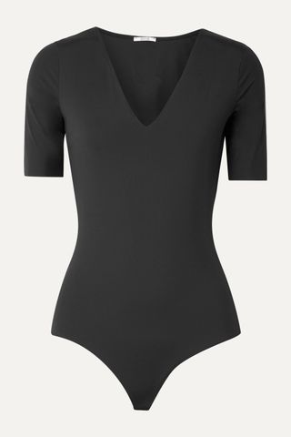 Wolford + Vermont Stretch-Jersey Thong Bodysuit