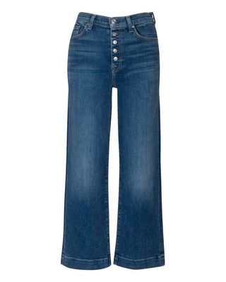 7 For All Mankind + Luxe Vintage Cropped Alexa Jeans