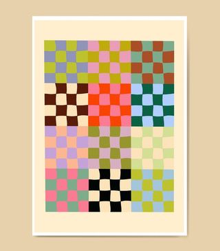 Amy Gemmell Design + Checkerboard Art Print 1/2