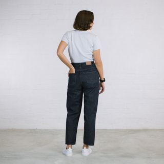 Hiut Denim + The Betty Tapered Fit in Black