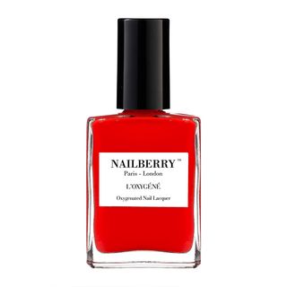 Nailberry + 5 Free Breathable Luxury Nail Polish in Cherry Cherie