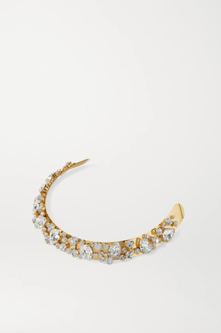 Lelet NY + Kiera Gold-Tone Crystal Headband