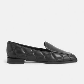 Charles & Keith + Quilted Leather Loafers