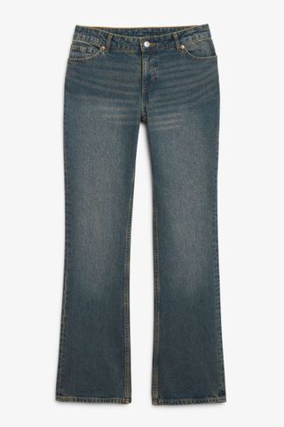 Monki + Wakumi Low Waist Bootcut Jeans