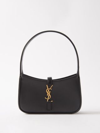 Yves Saint Laurent + Le 5 À 7 Mini Leather Shoulder Bag