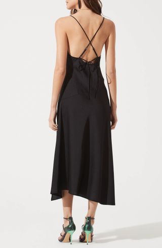 ASTR the Label + Cowl Slip Midi Dress