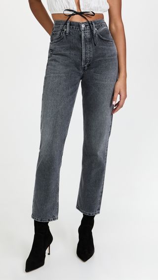 Citizens of Humanity + Sabine High Rise Straight Jeans