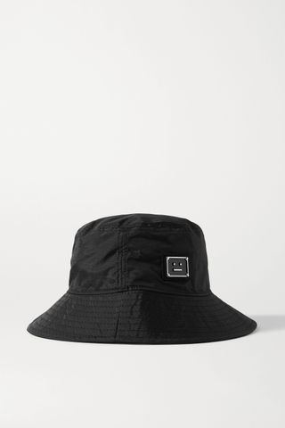 Acne Studios + Appliquéd Ripstop Bucket Hat