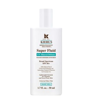 Kiehl's + Dermatologist Solutions Super Fluid UV Mineral Defense Sunscreen SPF 50+