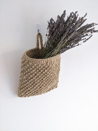 Kirsty Elaine Handmade + Rustic Wall Basket
