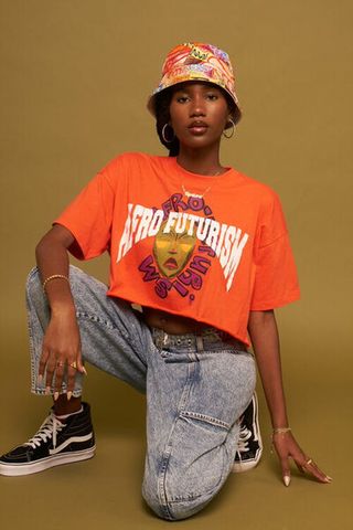 Ashley Walker x Forever 21 + Afro Futurism Graphic Tee