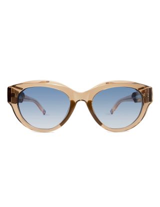 Coco and Breezy + Peyton 53mm Gradient Oval Sunglasses