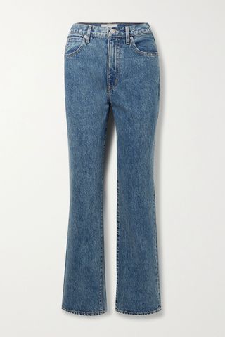 Slvrlake + London High-Rise Straight-Leg Jeans