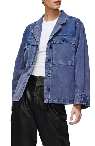 Anine Bing + Sawyer Denim Work Jacket