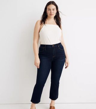 Madewell + Cali Demi-Boot Jeans in Larkspur Wash