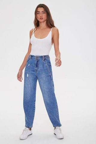 Forever 21 + High-Rise Mom Jeans