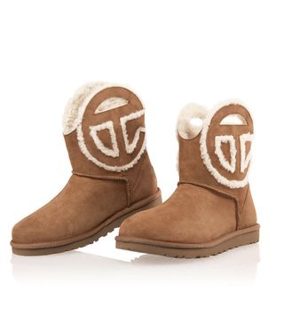 Ugg x Telfar + Logo Mini Boots