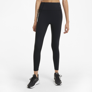 PUMA + Forever Luxe Ellavate High Waist 7/8 Tights in Black