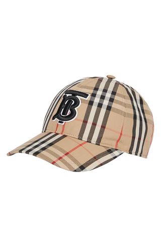 Burberry + Vintage Check Baseball Cap