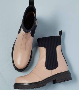 Anthropologie + Georgina Leather Ankle Boots
